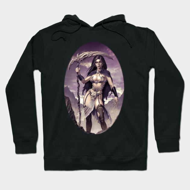 Female Reaper Hoodie by Paul_Abrams